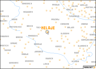 map of Melaje