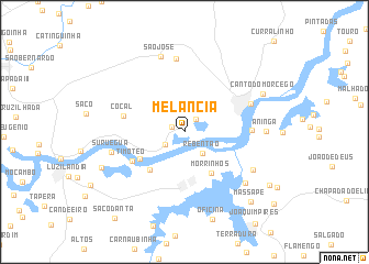 map of Melancia