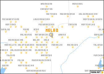 map of Melão