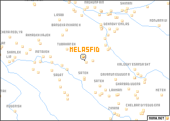 map of Melasfīd