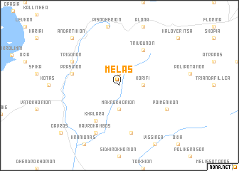 map of Melás