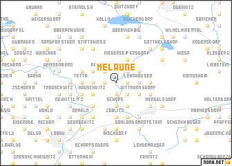 map of Melaune