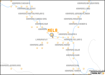 map of Mela