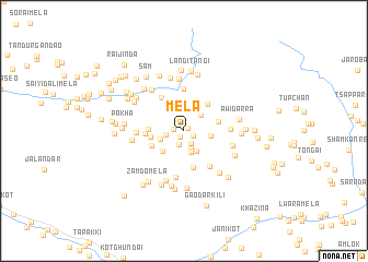 map of Mela