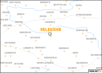 map of Meledikha