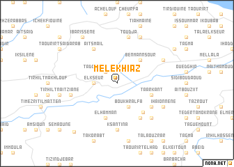 map of Melekhiaz