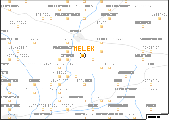 map of Melek