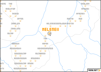 map of Melene II