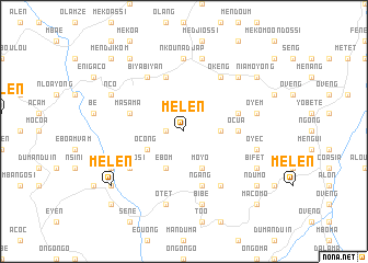 map of Melen