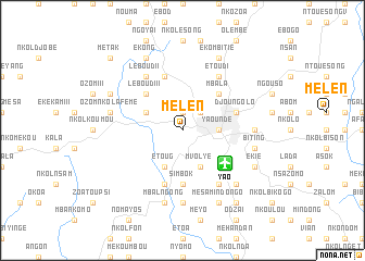 map of Melen