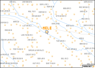 map of Mele