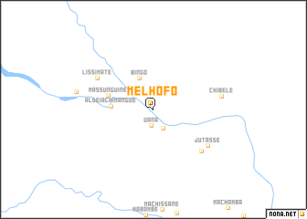 map of Melhofo