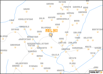 map of Meliki