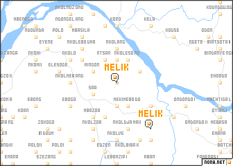 map of Mélik