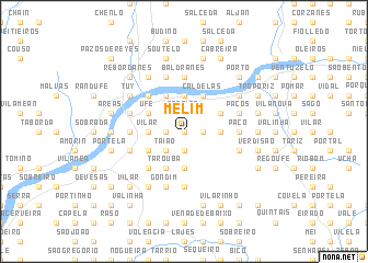 map of Melim