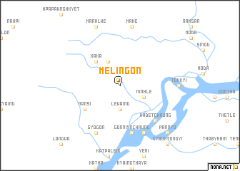 map of Melingon