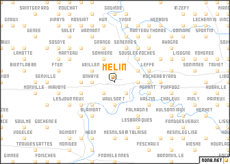 map of Melin