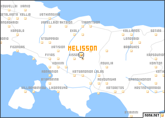 map of Melissón