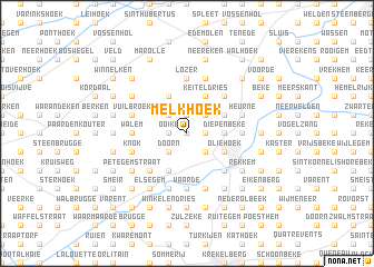 map of Melkhoek