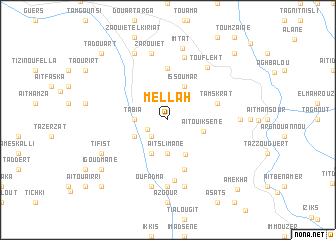 map of Mellah