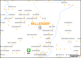 map of Mellendorf