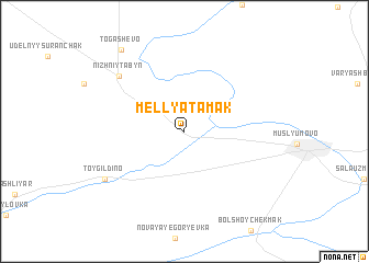 map of Mellya-Tamak