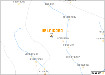 map of Mel\