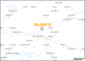 map of Melnupite