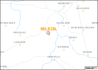 map of Melozal