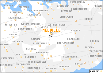 map of Melville