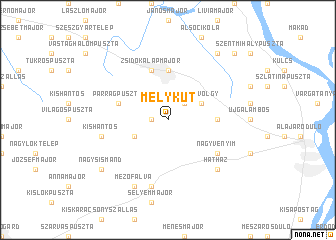 map of Mélykút