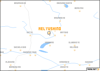 map of Melyushino