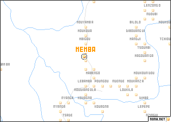 map of Memba