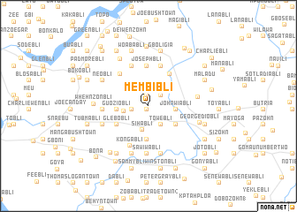 map of Membibli