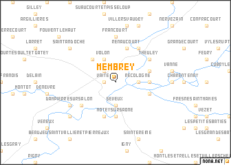 map of Membrey