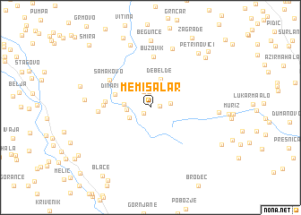 map of Memišalar