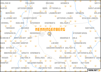 map of Memmingerberg