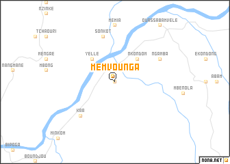 map of Memvounga