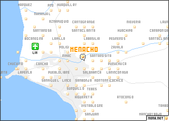 map of Menacho