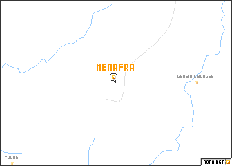 map of Menafra