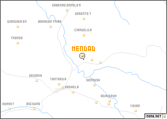 map of Mendad