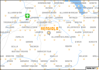 map of Mendiola