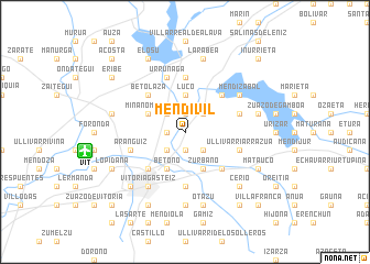map of Mendívil