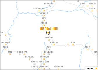 map of Mendjimi II