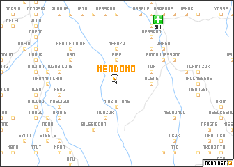 map of Mendomo