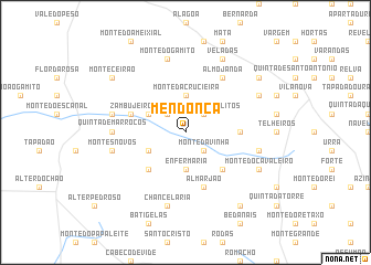 map of Mendonça
