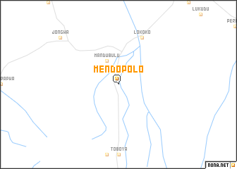 map of Mendopolo