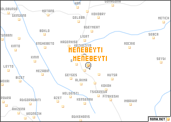 map of Menebeytī