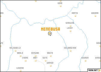 map of Mene Busa