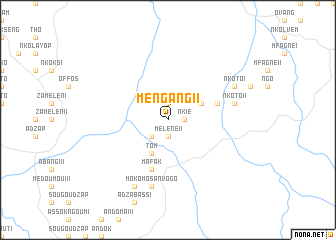 map of Mengang II